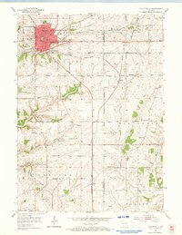 Download a high-resolution, GPS-compatible USGS topo map for Platteville, WI (1974 edition)