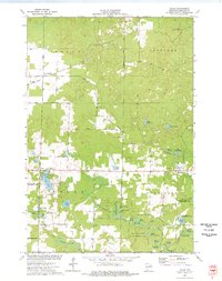 Download a high-resolution, GPS-compatible USGS topo map for Polar, WI (1977 edition)