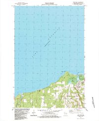 Download a high-resolution, GPS-compatible USGS topo map for Port Wing, WI (1984 edition)