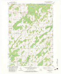 Download a high-resolution, GPS-compatible USGS topo map for Porterfield SW, WI (1983 edition)