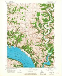 Download a high-resolution, GPS-compatible USGS topo map for Potosi, WI (1967 edition)