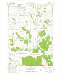 Download a high-resolution, GPS-compatible USGS topo map for Potter, WI (1977 edition)