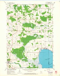 Download a high-resolution, GPS-compatible USGS topo map for Poy Sippi, WI (1968 edition)