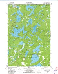 Download a high-resolution, GPS-compatible USGS topo map for Presque Isle, WI (1982 edition)