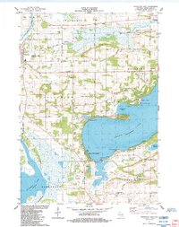 Download a high-resolution, GPS-compatible USGS topo map for Princeton East, WI (1984 edition)