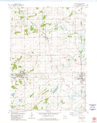 Download a high-resolution, GPS-compatible USGS topo map for Randolph, WI (1981 edition)