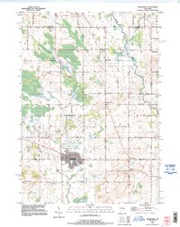 Download a high-resolution, GPS-compatible USGS topo map for Reedsville, WI (1996 edition)