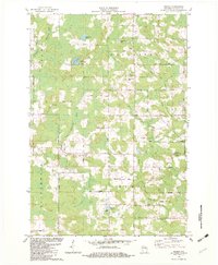 Download a high-resolution, GPS-compatible USGS topo map for Regina, WI (1982 edition)