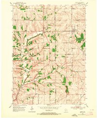Download a high-resolution, GPS-compatible USGS topo map for Rewey, WI (1964 edition)