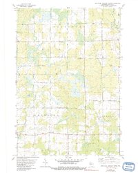 preview thumbnail of historical topo map of Taylor County, WI in 1979