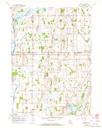 Download a high-resolution, GPS-compatible USGS topo map for Richwood, WI (1972 edition)