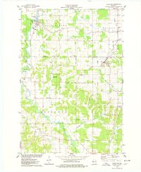 1975 Map of Ridgeland, WI, 1978 Print