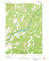 Download a high-resolution, GPS-compatible USGS topo map for Roche A Cri, WI (1969 edition)