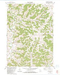Download a high-resolution, GPS-compatible USGS topo map for Rockbridge, WI (1983 edition)