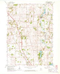 Download a high-resolution, GPS-compatible USGS topo map for Rockdale, WI (1972 edition)