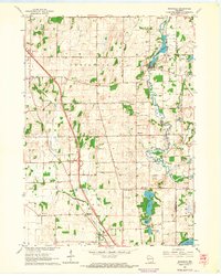 Download a high-resolution, GPS-compatible USGS topo map for Rockdale, WI (1964 edition)