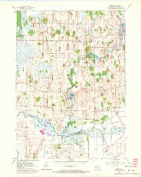Download a high-resolution, GPS-compatible USGS topo map for Rome, WI (1972 edition)