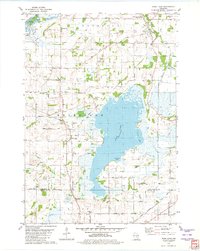 Download a high-resolution, GPS-compatible USGS topo map for Rush Lake, WI (1981 edition)