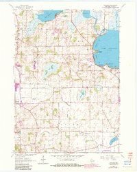 Download a high-resolution, GPS-compatible USGS topo map for Rutland, WI (1983 edition)