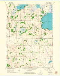 Download a high-resolution, GPS-compatible USGS topo map for Rutland, WI (1964 edition)