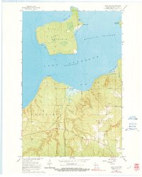 Download a high-resolution, GPS-compatible USGS topo map for Sand%20Island, WI (1991 edition)