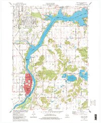 Download a high-resolution, GPS-compatible USGS topo map for Sauk City, WI (1978 edition)