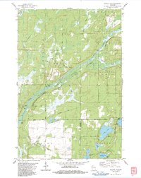 Download a high-resolution, GPS-compatible USGS topo map for Scovils Lake, WI (1983 edition)