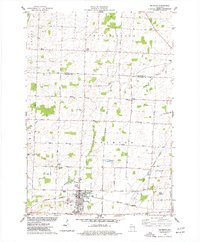 Download a high-resolution, GPS-compatible USGS topo map for Seymour, WI (1977 edition)