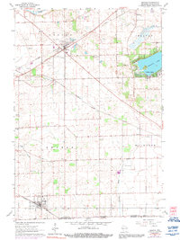 Download a high-resolution, GPS-compatible USGS topo map for Sharon, WI (1991 edition)