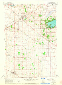 Download a high-resolution, GPS-compatible USGS topo map for Sharon, WI (1964 edition)