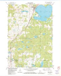 Download a high-resolution, GPS-compatible USGS topo map for Shell Lake, WI (1982 edition)