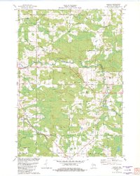Download a high-resolution, GPS-compatible USGS topo map for Shepley, WI (1982 edition)