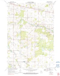 Download a high-resolution, GPS-compatible USGS topo map for Sherry, WI (1990 edition)