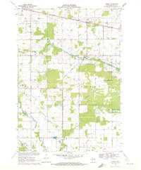 Download a high-resolution, GPS-compatible USGS topo map for Sherry, WI (1972 edition)