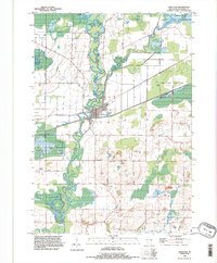Download a high-resolution, GPS-compatible USGS topo map for Shiocton, WI (1996 edition)