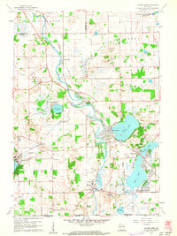 Download a high-resolution, GPS-compatible USGS topo map for Silver Lake, WI (1962 edition)