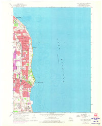 Download a high-resolution, GPS-compatible USGS topo map for South Milwaukee, WI (1973 edition)