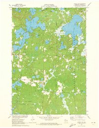 Download a high-resolution, GPS-compatible USGS topo map for Spider%20Lake, WI (1973 edition)