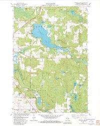 Download a high-resolution, GPS-compatible USGS topo map for Spooner Lake, WI (1982 edition)