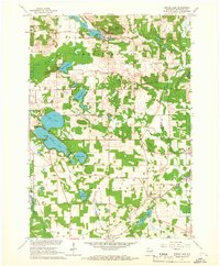 Download a high-resolution, GPS-compatible USGS topo map for Spring Lake, WI (1966 edition)