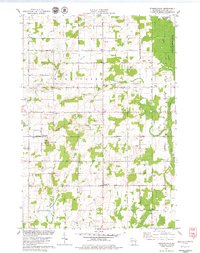 Download a high-resolution, GPS-compatible USGS topo map for Stangelville, WI (1979 edition)