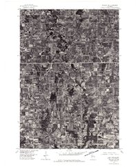 preview thumbnail of historical topo map of Chippewa County, WI in 1976