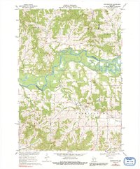 Download a high-resolution, GPS-compatible USGS topo map for Stevenstown, WI (1991 edition)
