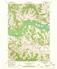 Download a high-resolution, GPS-compatible USGS topo map for Stevenstown, WI (1971 edition)