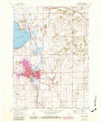 Download a high-resolution, GPS-compatible USGS topo map for Stoughton, WI (1983 edition)