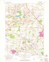 Download a high-resolution, GPS-compatible USGS topo map for Sussex, WI (1973 edition)