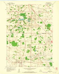 Download a high-resolution, GPS-compatible USGS topo map for Sussex, WI (1961 edition)