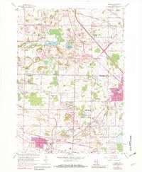 Download a high-resolution, GPS-compatible USGS topo map for Sussex, WI (1982 edition)