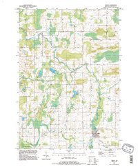Download a high-resolution, GPS-compatible USGS topo map for Symco, WI (1996 edition)