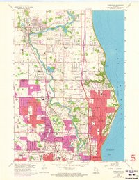 Download a high-resolution, GPS-compatible USGS topo map for Thiensville, WI (1973 edition)